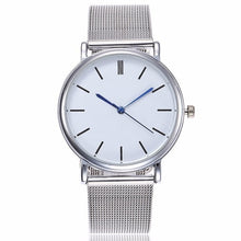 Load image into Gallery viewer, Women Silver Mesh Watch